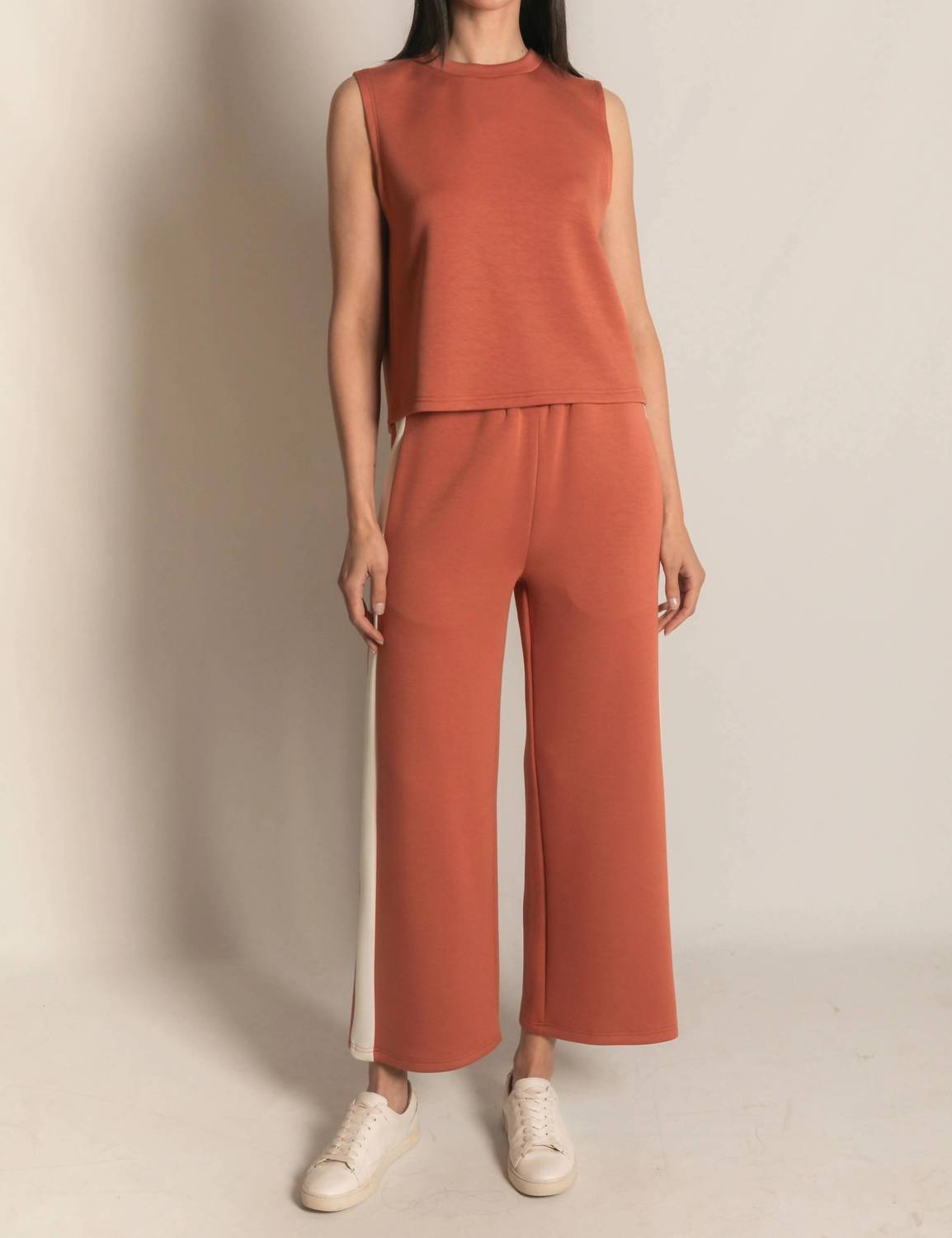 P.Cill - Butter Modal Single Side Stripe Pants