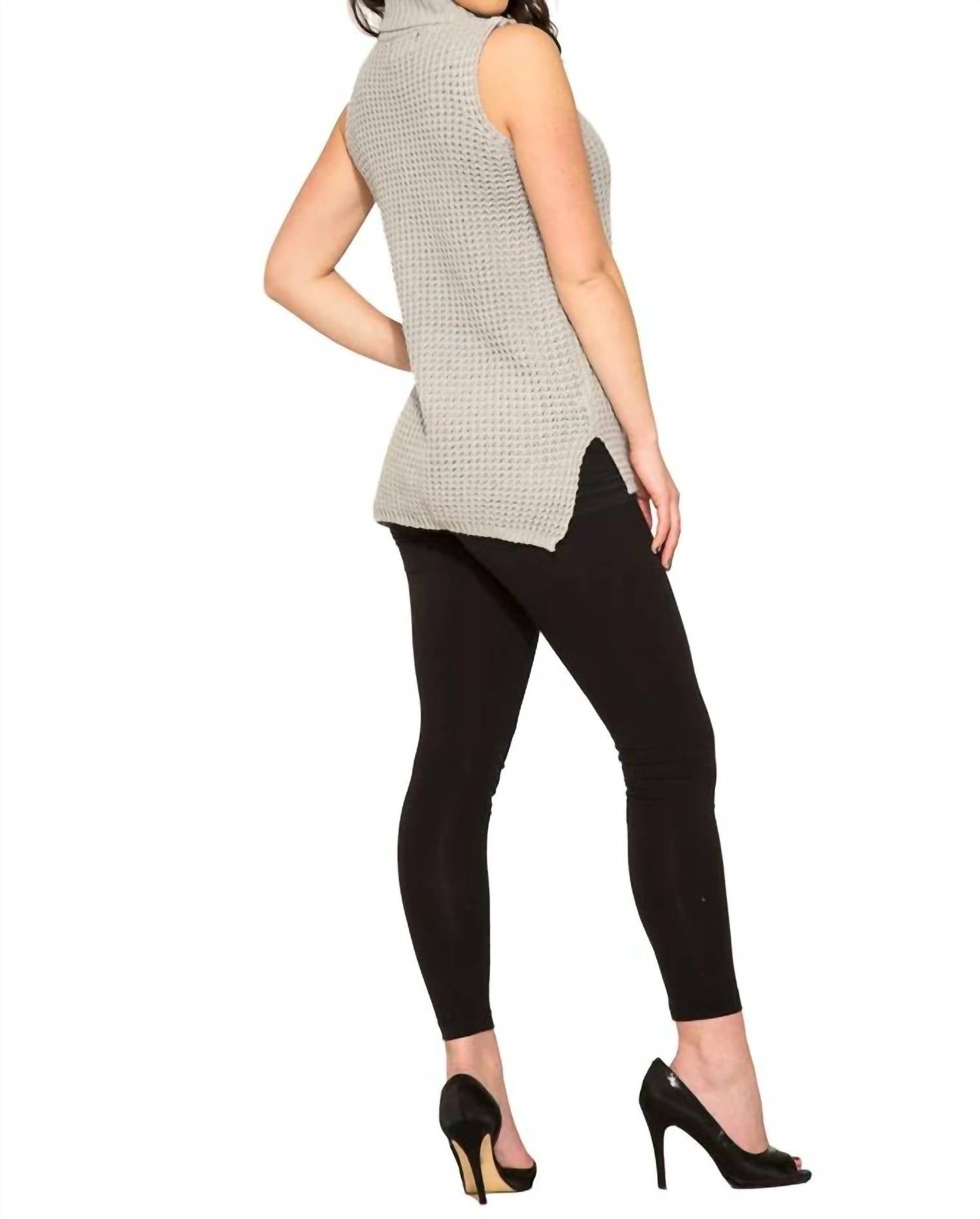 Orchid Bloom - Dorinda Turtleneck Sweater Top