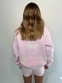 Katie J NYC Parker Short in baby pink - kids' shorts - detail view