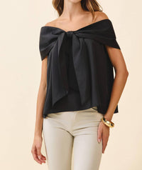 Tcec - Bow Off The Shoulder Top