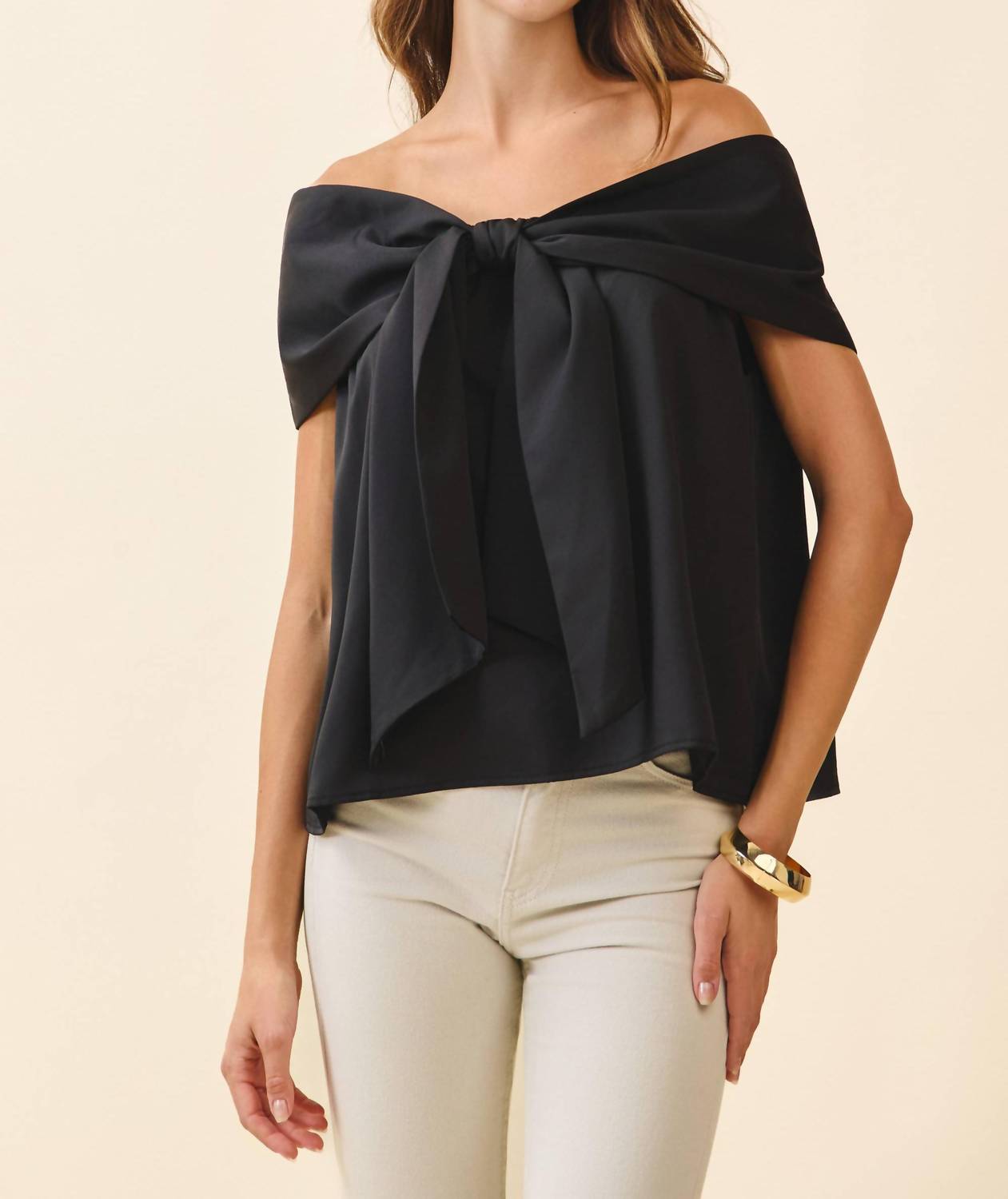 Tcec - Bow Off The Shoulder Top