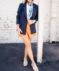 &Merci - Love It Orange Shorts
