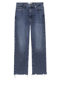 Frame - Ruler Crop Straight Jeans