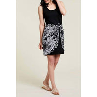 Tribal - Sleeveless Printed Wrap Dress