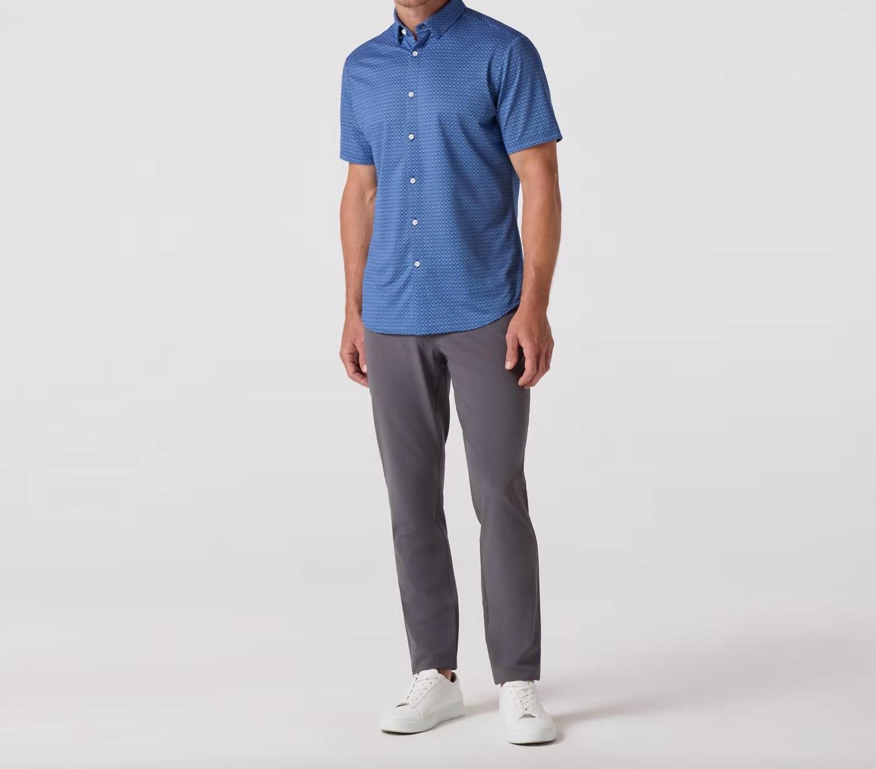 Mizzen + Main - Halyard Short Sleeve Button Down Shirt
