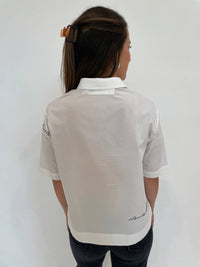 Terra - Angela Short Sleeve Boxy Top