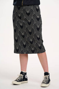 Sugarhill - Faith Jersey Jacquard Midi Skirt