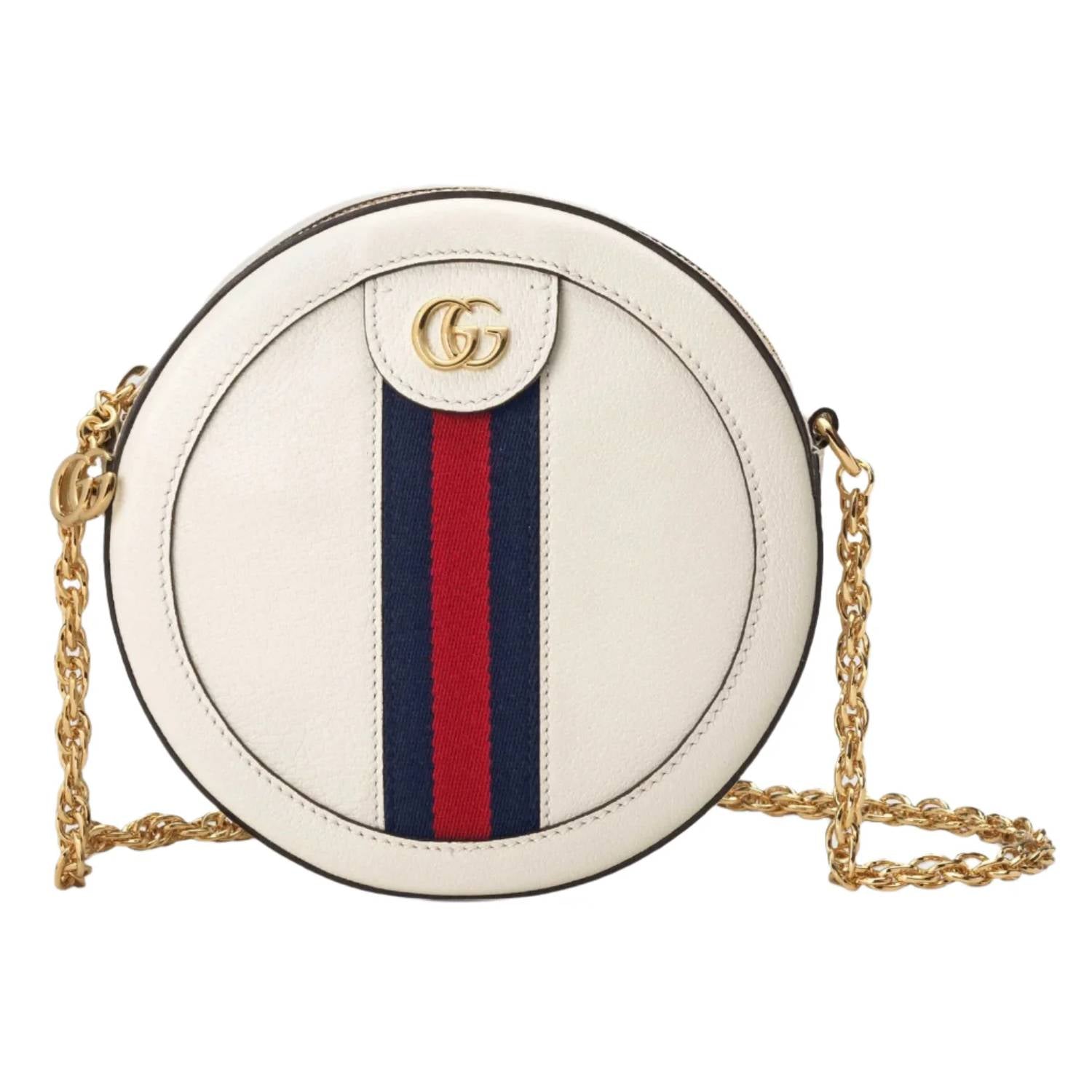 Gucci - Women's Ophidia Mini Round Shoulder Bag