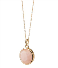 spartina 449 Classic Round Locket Necklace in gold - women's jewelry