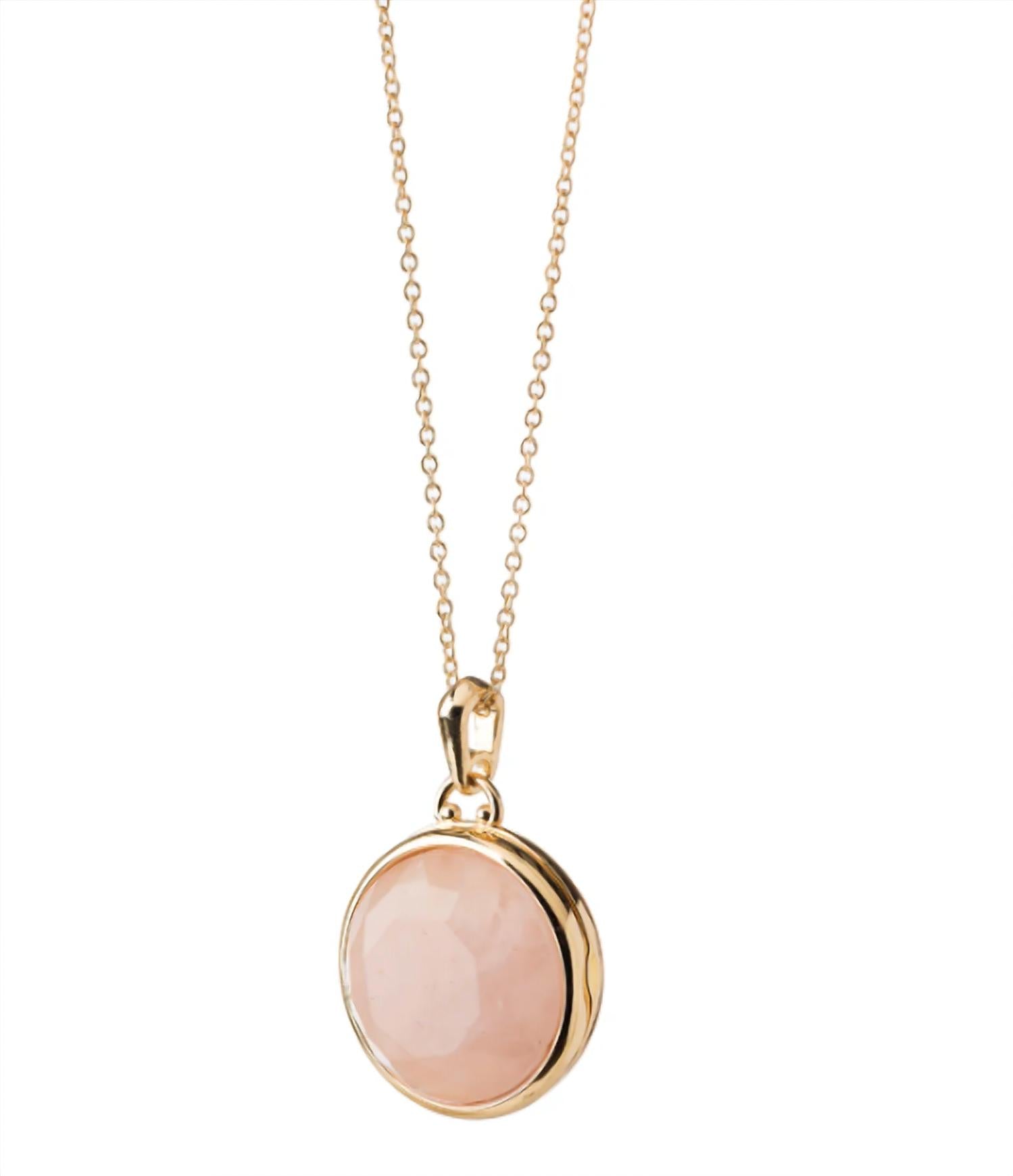 spartina 449 Classic Round Locket Necklace in gold - women's jewelry