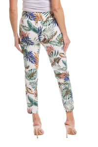 Up! - Women's Petal Slit Ankle Pants