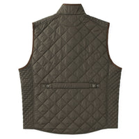 Madison Creek Outfitters Greenville Diamond Quilted Nylon Vest in loden - men's jacket - view 4