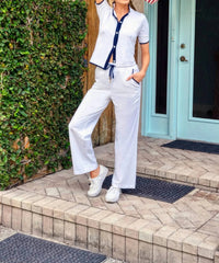 Gretchen Scott - Trim It Up Sweat Pants