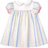 Funtasia Too - Girls Floral Stripe Float Dress