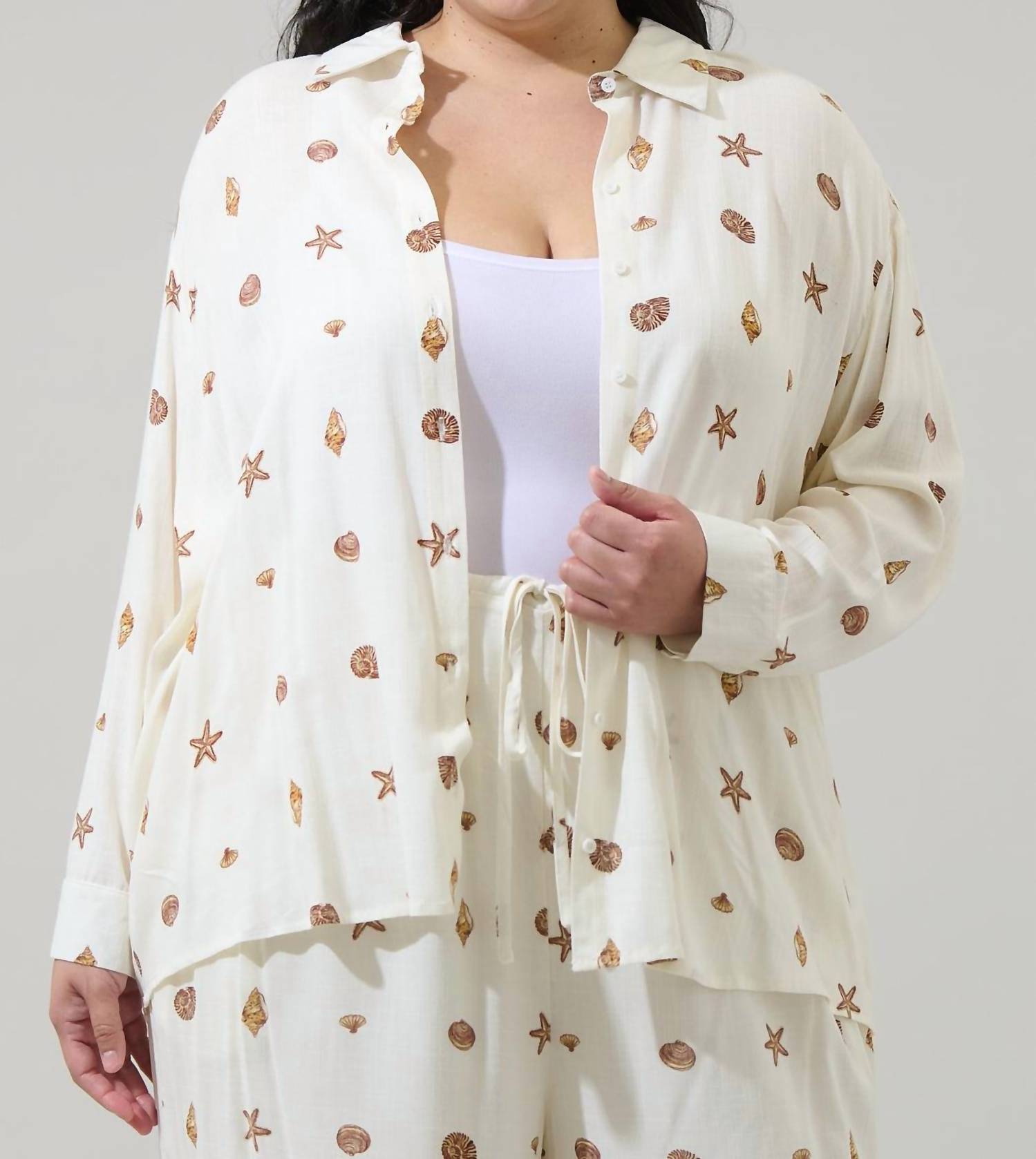 Sugarlips - Shoreline Shirt - Plus