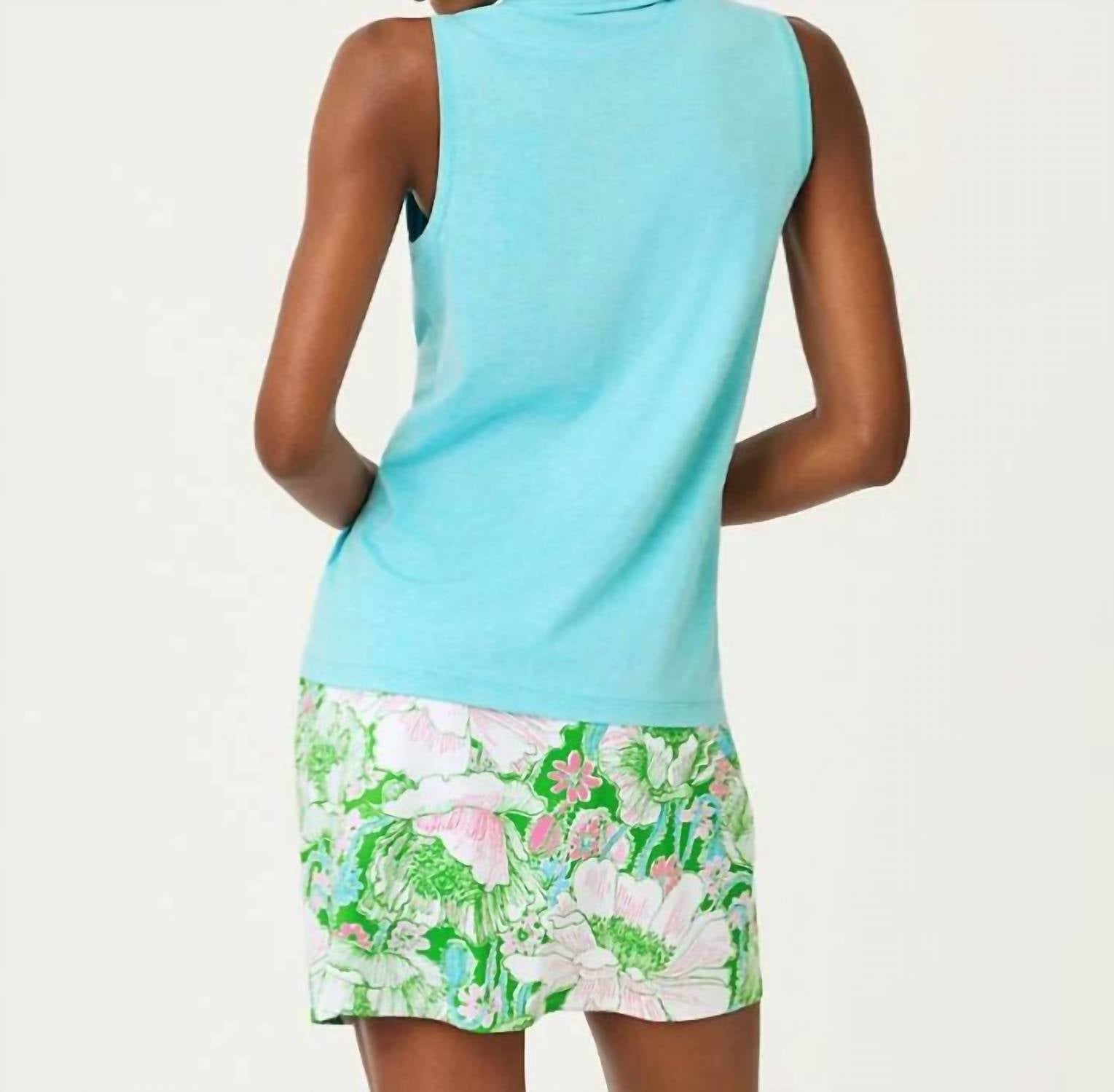 Lilly Pulitzer - DUNE UPF 50+ SLEEVELESS POLO