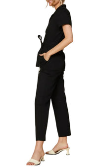 Skies Are Blue - Maverick Short Sleeve Jumpsuit