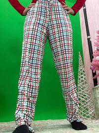 Mary Square - Plaid Christmas Pajama Pants
