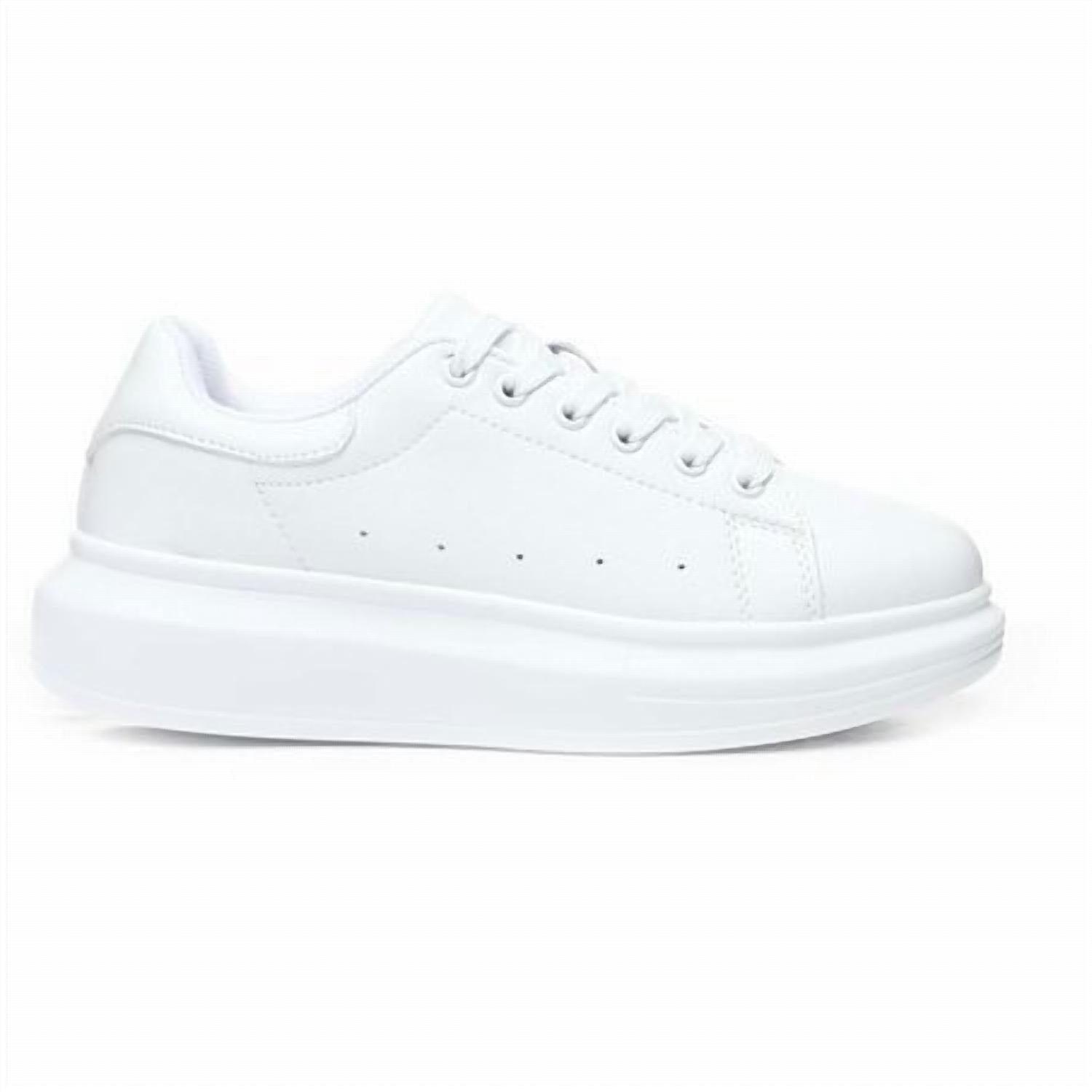 Berness Women's Platform Sneakers in white - women's sneaker