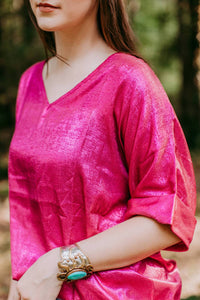Merigold Kiss - Metallic Blouse