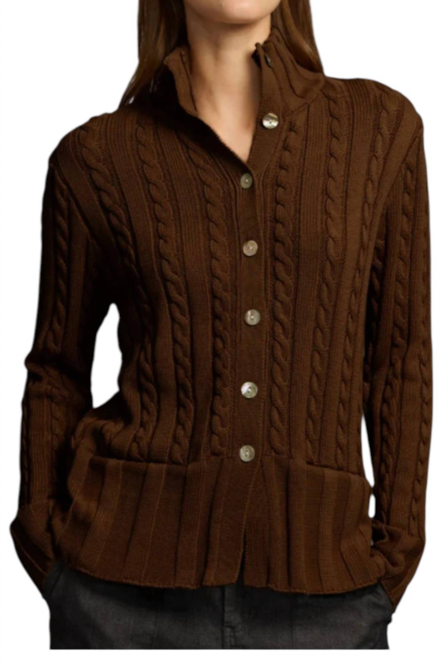 Hinson Wu - Frankie Long Sleeve Cardigan