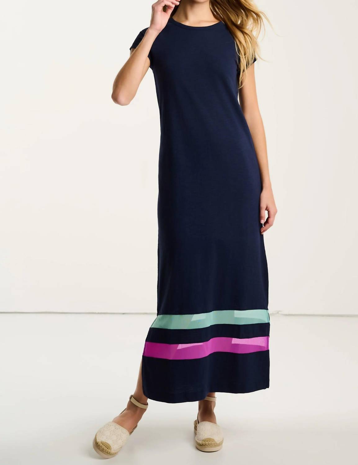 LISA TODD Women's The Mesher Dress in navy - women's dress
