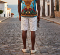 Barabas - Wildflower Wrangler Rhinestone Short Sleeve Shirt