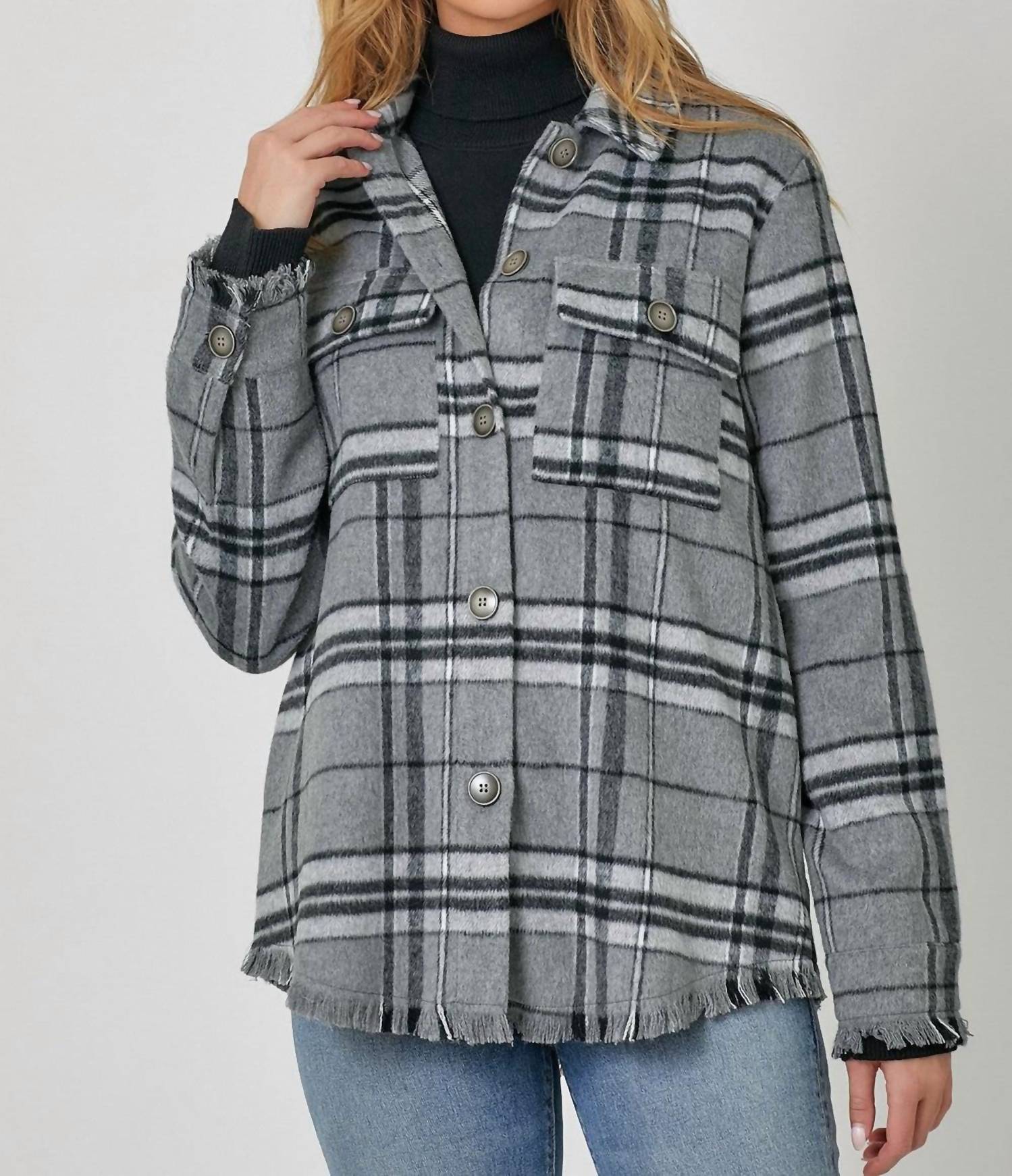 Mystree - PHYLISS PLAID JACKET