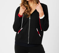 Angel Apparel - Stripe Detail Hoodie
