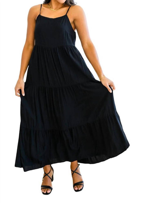 Andree By Unit - Classically Cool Tiered Maxi Dress