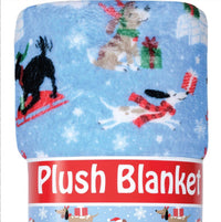 Iscream - Merry Dog-mas Plush Blanket