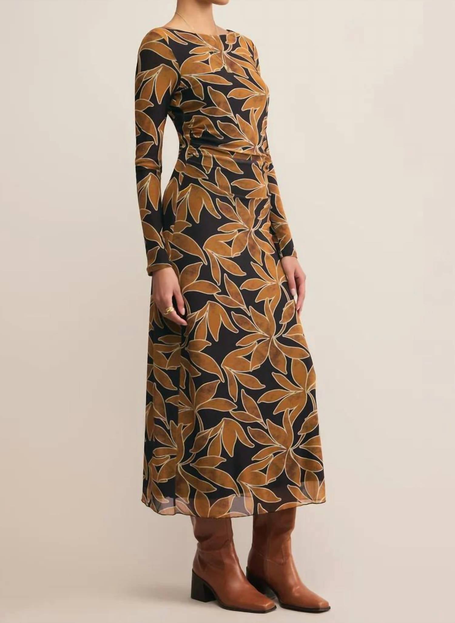 Z Supply - Spellbound Mesh Floral Maxi Dress