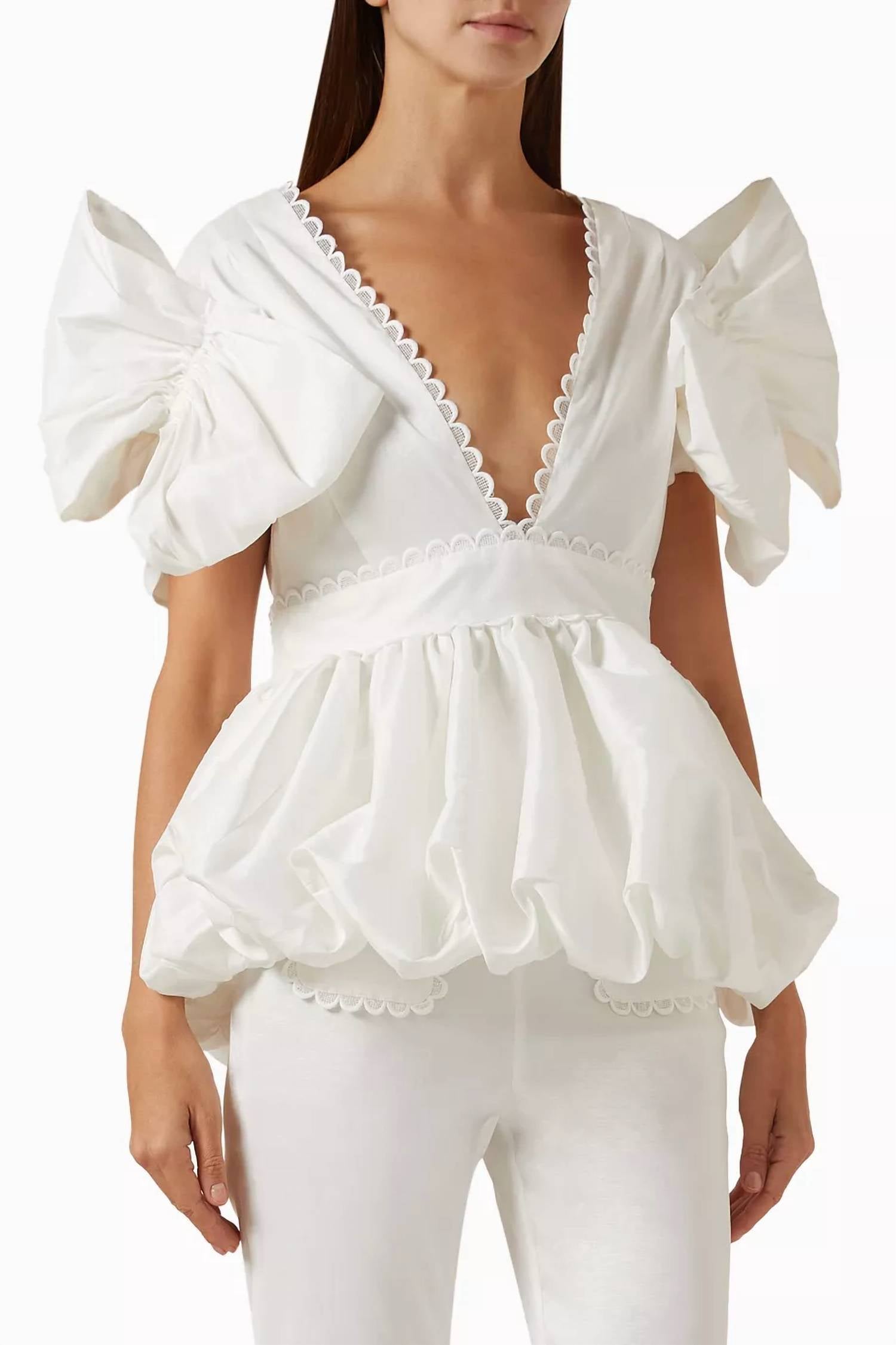 Celia B - Willem Peplum Top