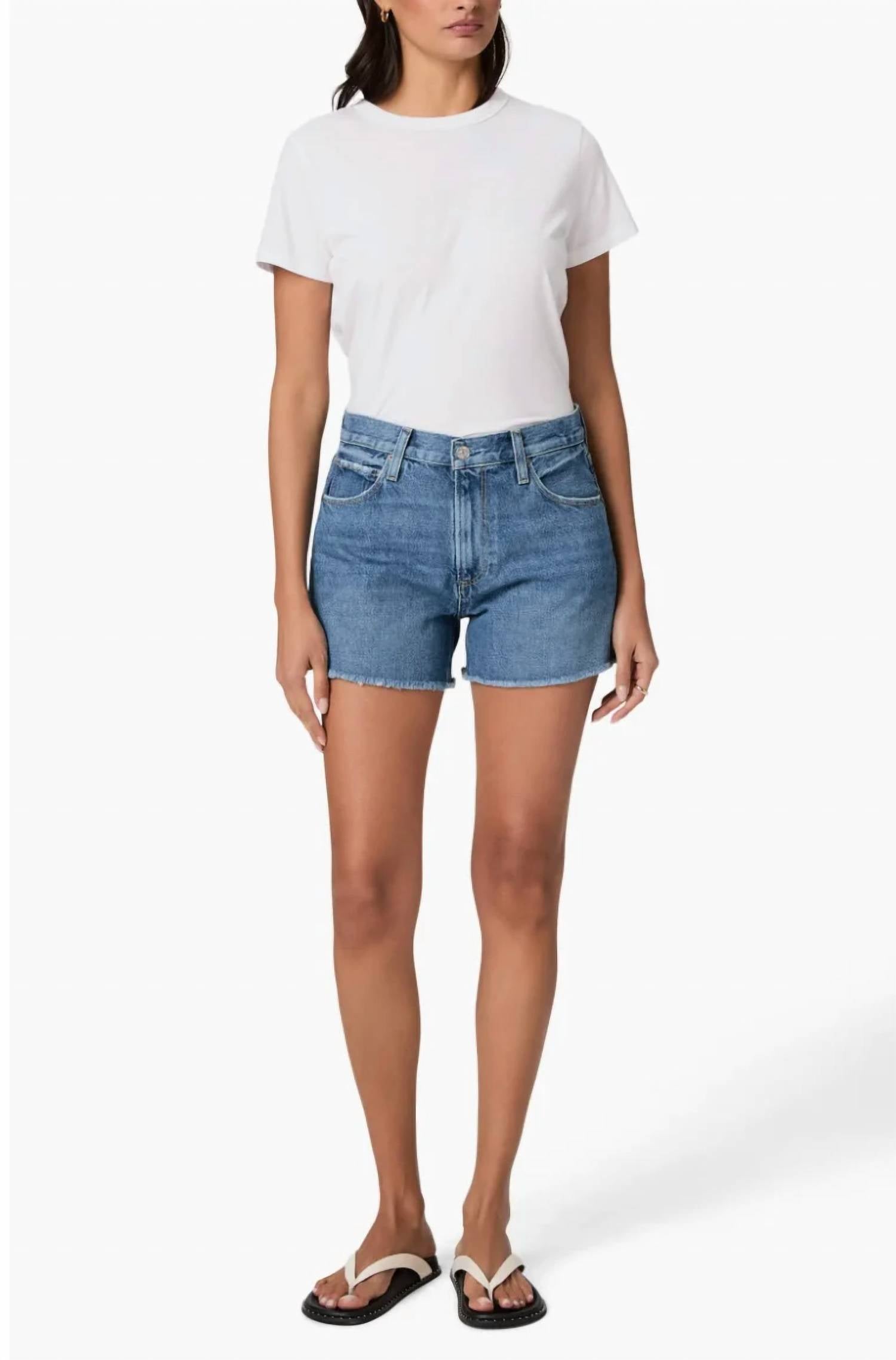 Paige - Archie Frayed Hem Short