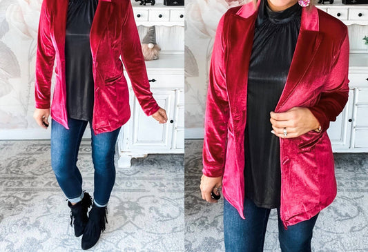 Blakeley - Everything We Knew Velvet Blazer