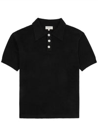 Second/Layer - Men's Open Knit Polo Shirt