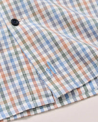 JOHNNIE-O Vanderwall Natural Performance Shirt in white - men's shirt - view 8