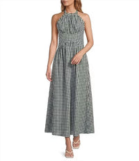 Lucy Paris - Gingham Maxi Dress