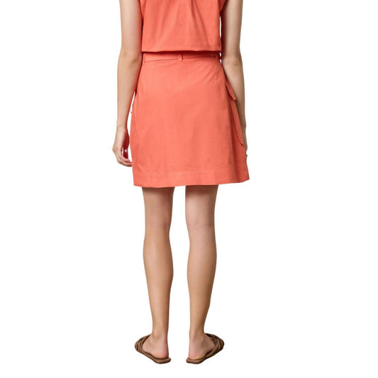 Lilla P - Eyelet Pocket Wrap Skirt