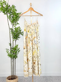 Dex Clothing - Vintage Garden Smocked Midi Dress