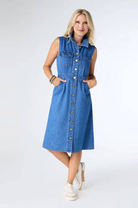 Coco + Carmen - Raleigh Sleeveless Denim Dress