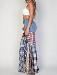 Rehab Lab - Plaid me Jeans