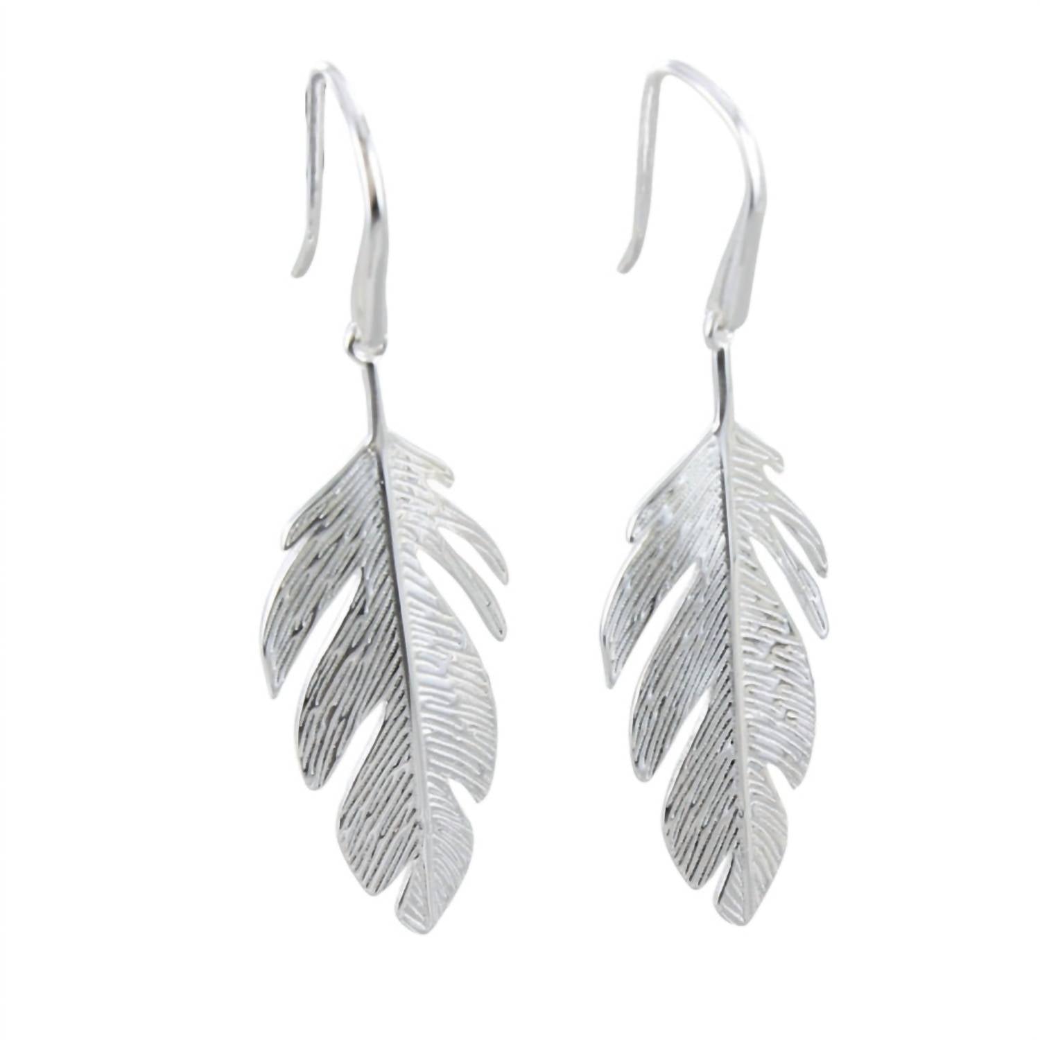 Trendy Wholesale - Women's Feather Dangle Earrings