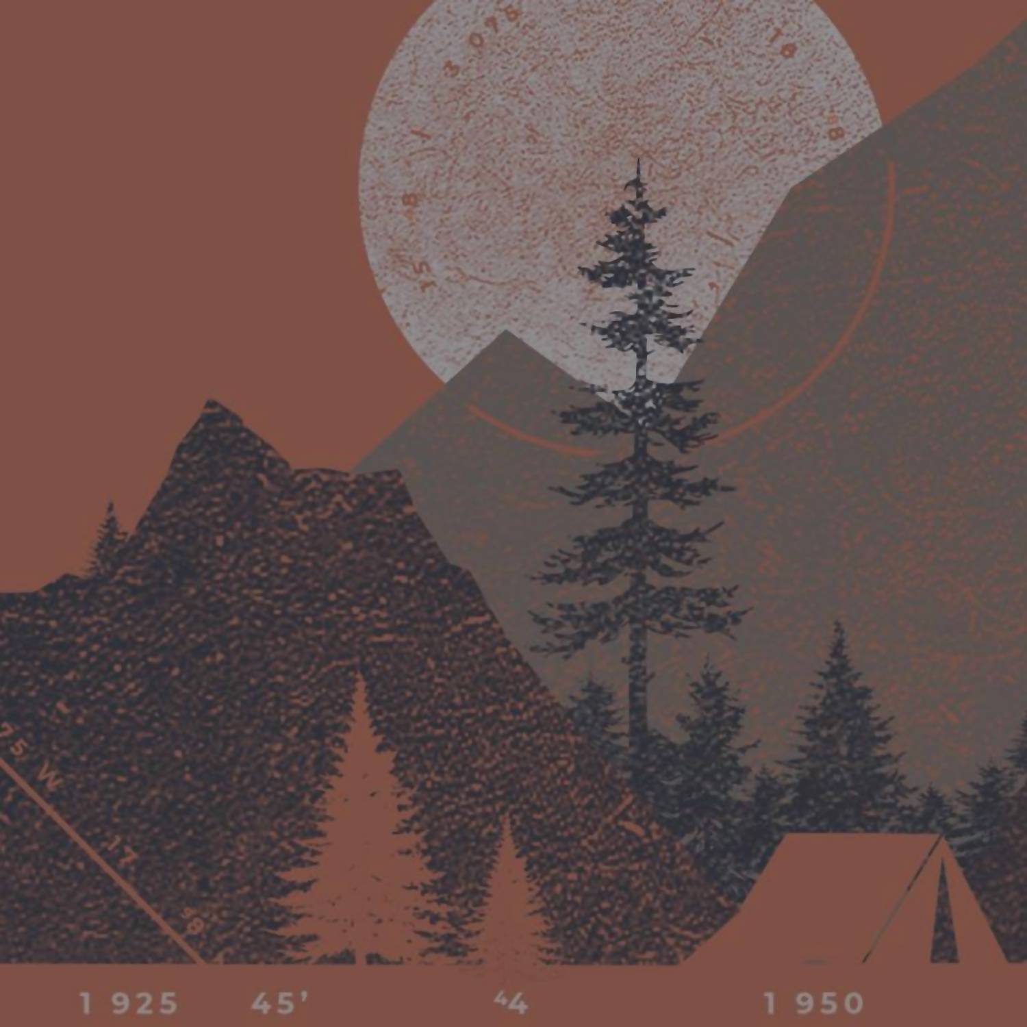 Black Lantern - Camp & Topo T-shirt