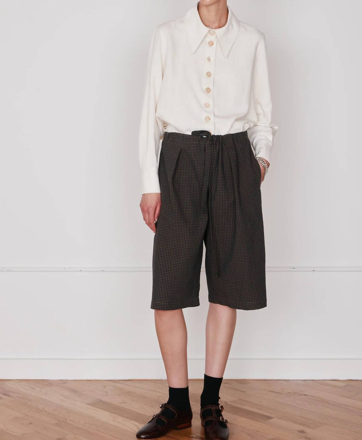 Caron Callahan - Scottie Culottes Shorts