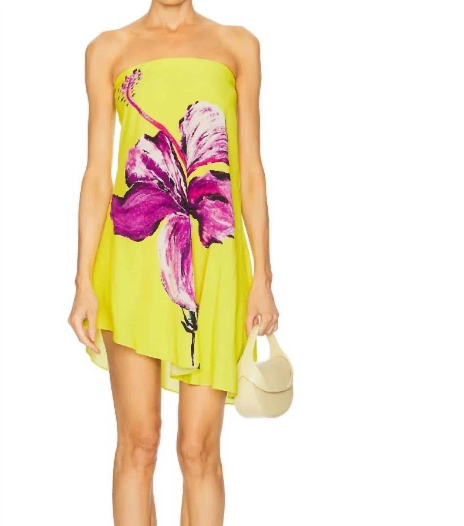 Rococo Sand - Tube Mini Dress