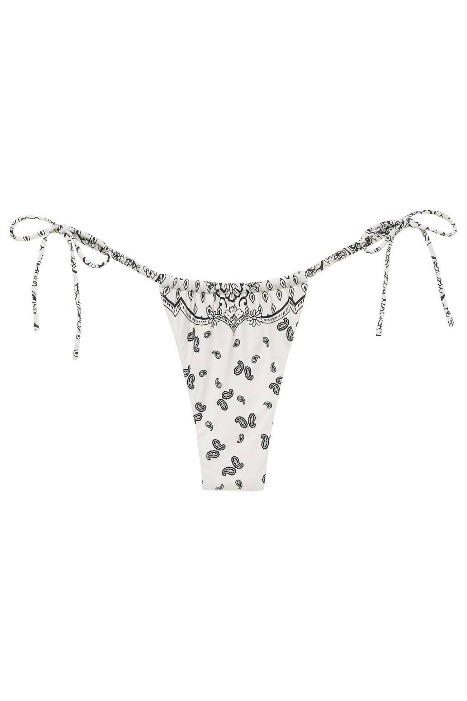 Montce - Ivy Bandana Brasil Scrunch Bikini Bottom