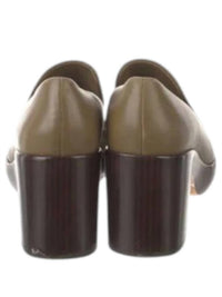 Vince - Women Narisa Leather Slip On Platform Loafers Shoes