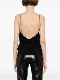 St. Agni - Fine Chain Silk Cami Top