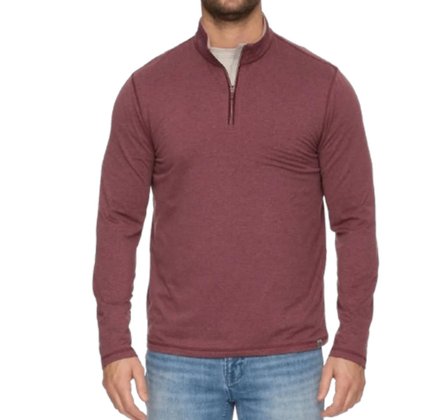 Flags & Anthem - Men's Clutch Ultra Soft Quarter-zip Pullover